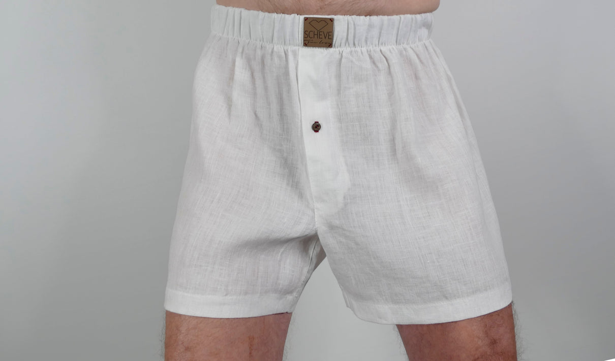 Leinen Boxershorts