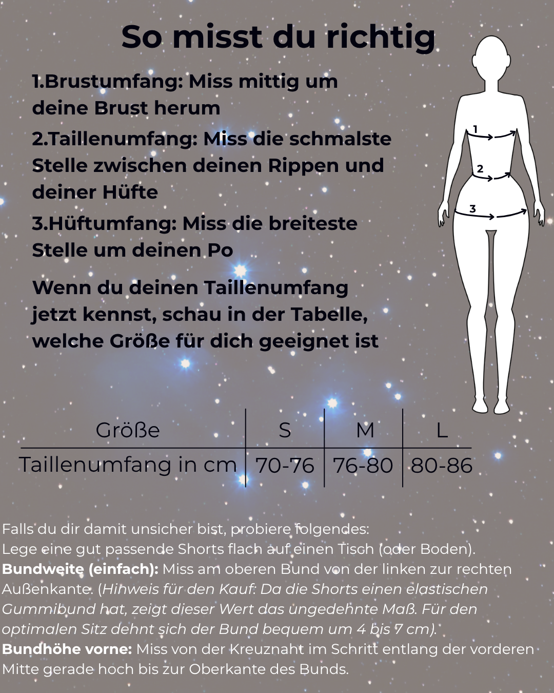Damen Sommer Outfit 100 % Leinen , Top und Shorts, Kokosknöpfe, handgemacht Größentabelle
