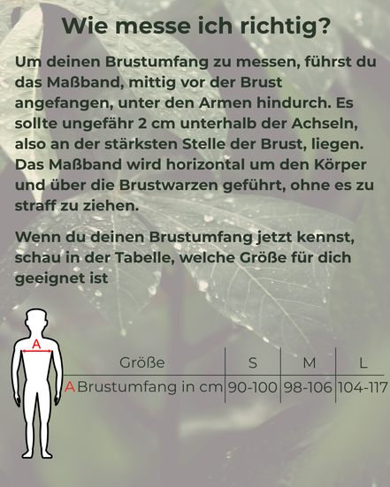 Größentabelle für SCHEVE Herren Pyjama Poloshirt mit Anleitung wie man richtig misst